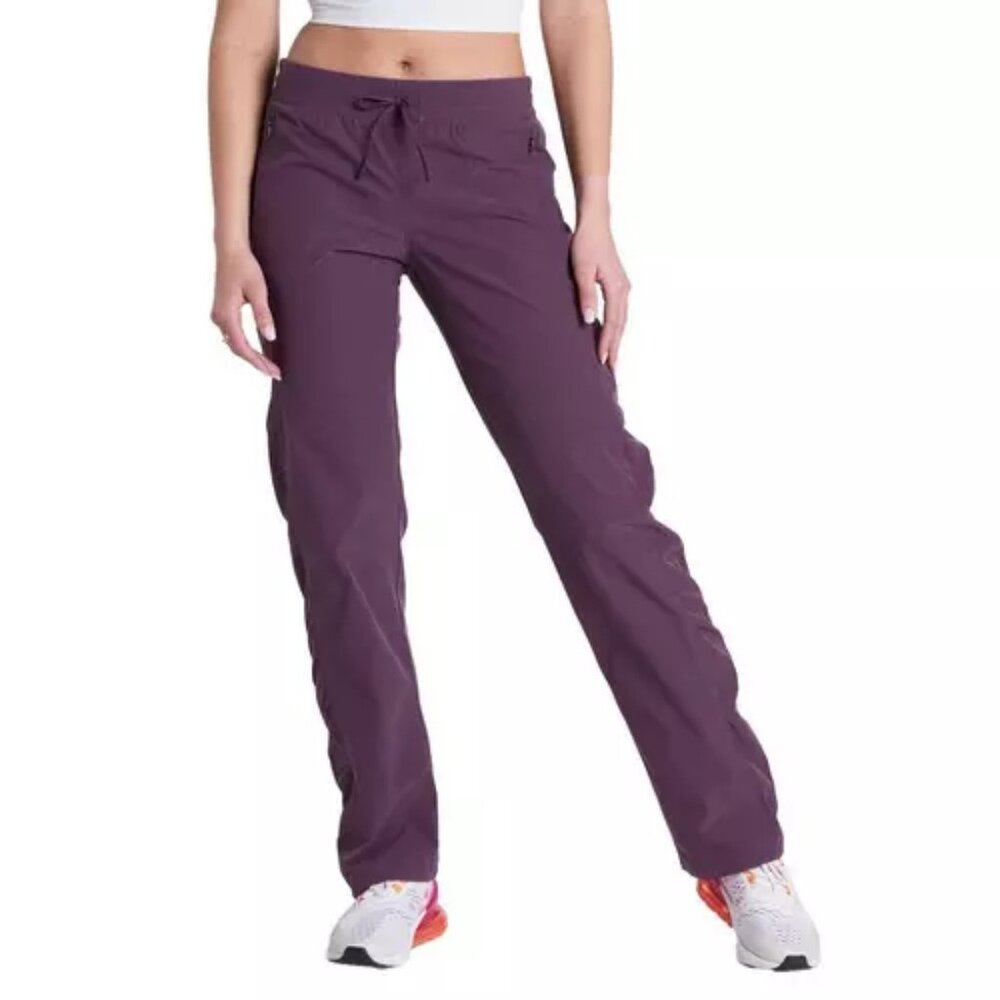 Kuhl Women's Freeflex Move Pants Small 29x31 Blue Cinch Hem UPF 50+ Hiking EUC